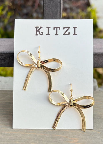 Bow Tie Earrings