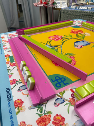 Truffle Pig Wooden Mahjong Racks