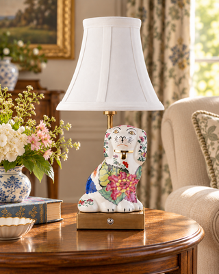 Staffordshire Dog Lamp