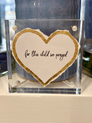 Eva Belle Acrylic Frame - 4 x 4