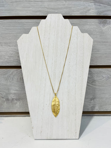 Gold Leaf Necklace