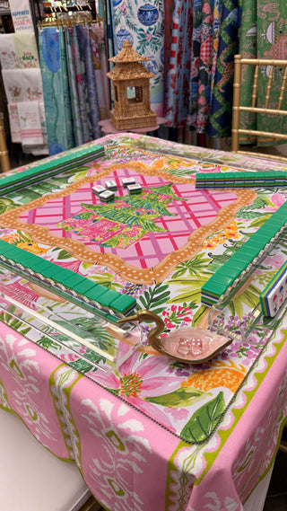 Solid Acrylic Scalloped Mahjong Racks