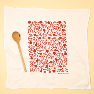 Kei & Molly Apples and Pears Dishtowel
