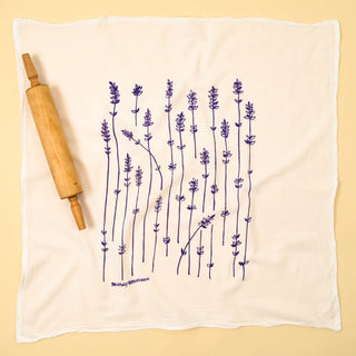 Kei & Molly Lavender Sprigs Dishtowel
