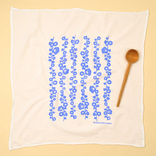 Kei & Molly Morning Glories Dishtowel