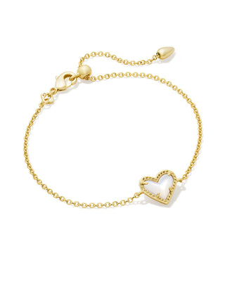 Ari Heart Delicate Chain Bracelet
