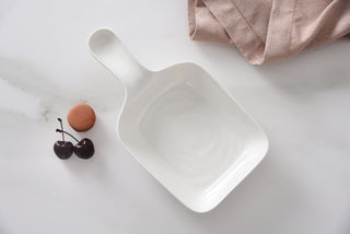 Le Blanc Serving Dish with Handle