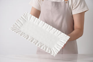 Mascali Bianca Rectangular Tray