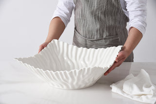 Mascali Bianca Square Centerpiece