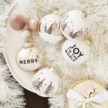 Merry and Trees Ornament Set