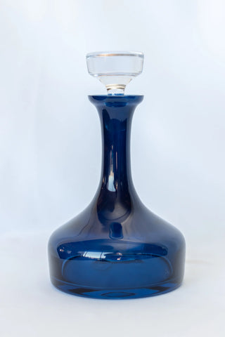 Midnight Blue Vogue Estelle Colored Decanter