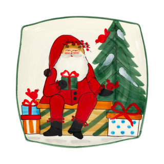 Old St. Nick 2026 Limited Edition Square Platter by VIETRI