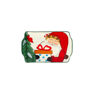 Old St. Nick 2026 Limited Edition Rectangular Plate by VIETRI