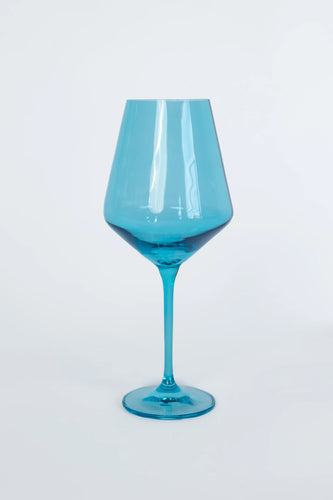 Ocean Blue Estelle Stemmed Wine Glass
