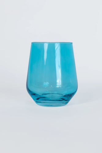 Ocean Blue Estelle Stemless Wine Glass