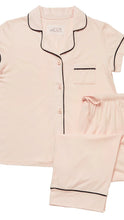 Pink Moment Pima Capri Pajama Set