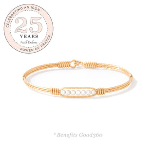 Power of Prayer Bracelet - 14K Gold Artist Wire