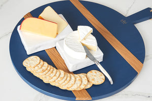 Navy Round Mod Charcuterie Board