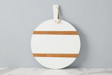 White Round Mod Charcuterie Board