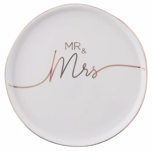 Mr. & Mrs. Trinket Dish