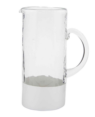 White Glass Pitcher