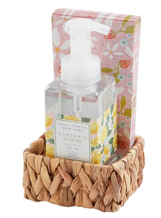 Floral Soap & Napkin Set