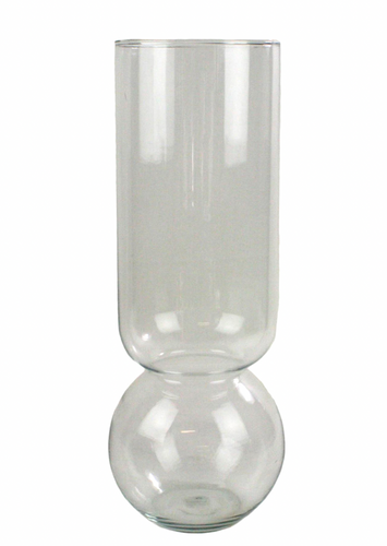 Extra Tall Clear Bulb Vase