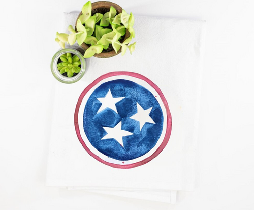 Tennessee State Seal Tea Towel