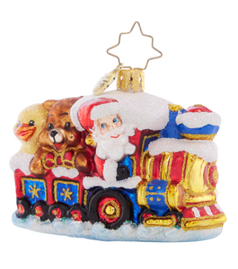 Choo Choo Express Gem Ornament