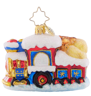 Choo Choo Express Gem Ornament