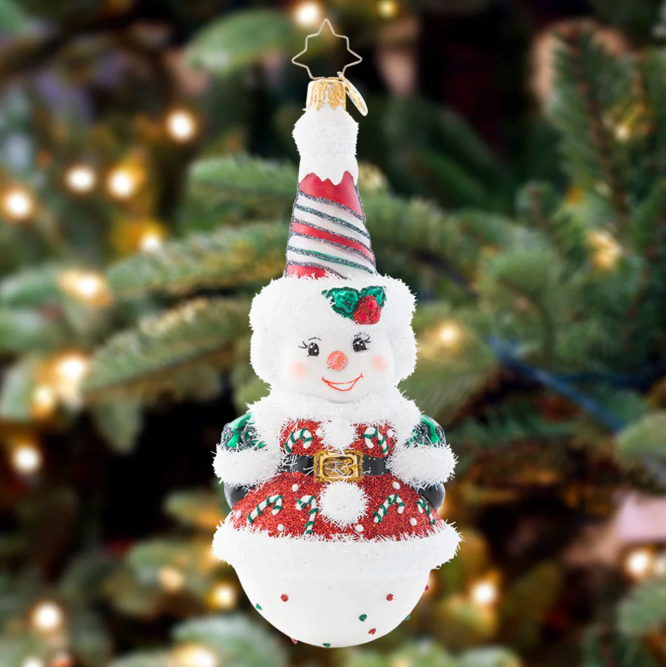 Twice As Nice Snowman Ornament