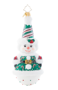 Twice As Nice Snowman Ornament