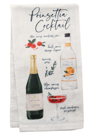 Holiday Sprits Tea Towel