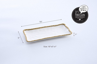 Salerno Small Rectangular Tray