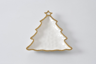 Salerno Christmas Tree Platter