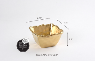 Monte Carlo Square Snack Bowl