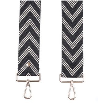 Black Chevron Purse Strap