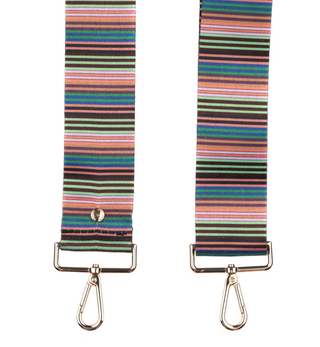 Multi Stripe Purse Strap