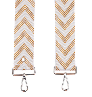 Tan Chevron Purse Strap