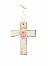 Faith Stoneware Cross