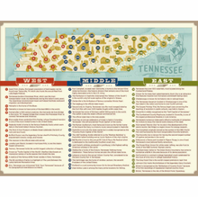 Tennessee Map Puzzle