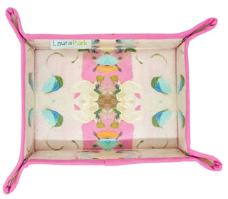 Monet's Garden Pink Snap Tray