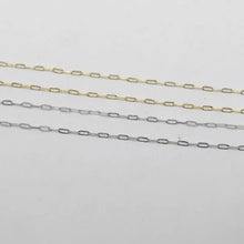 Mini Paperclip Chain Necklace