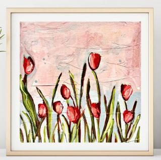 "Tulips Studies II"  Print