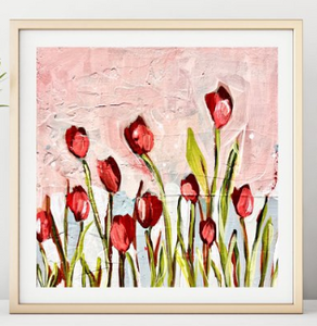 "Tulips Studies IV"  Print