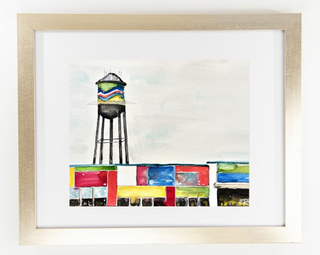 "Beautiful Day on Broad" Print