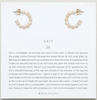 Grit Mini Hoop Earrings