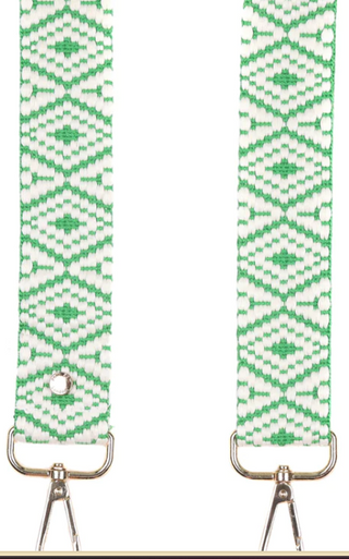 Emerald Green Aztec Purse Strap