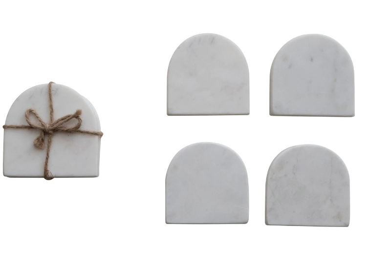 Arched Marble Coaster
