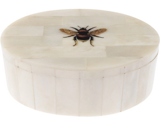 Oval Bone Bee Box